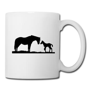 Pferde Tasse - Pferde, Pferd & Fohlen