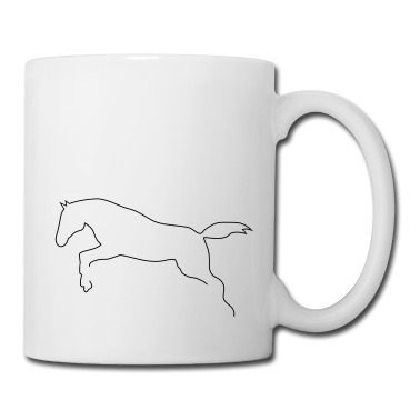 Pferde Tasse - Pferd