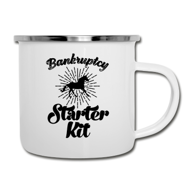 Pferde Emaille Tasse - Pferde teures Hobby Reiterin Pferd Reiten Reiterho