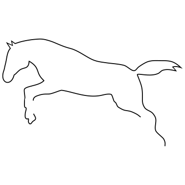 Motiv Pferd