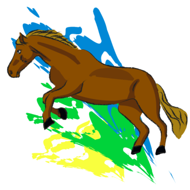 Motiv Pferd