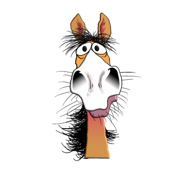 Motiv Pferd Pony Comic Cartoon