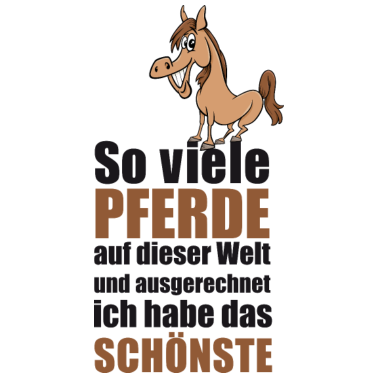 Motiv Mein schönstes Pferd