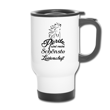 Pferde Thermobecher - Pferde Pferd Reiten Reiter Liebe Geschenk