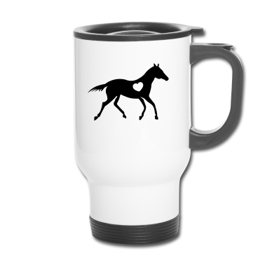 Pferde Thermobecher - HORSE 3 HEART