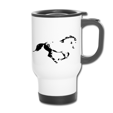 Pferde Thermobecher - pferd