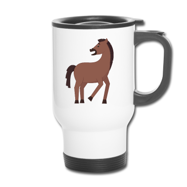 Pferde Thermobecher - Pferd Pferde