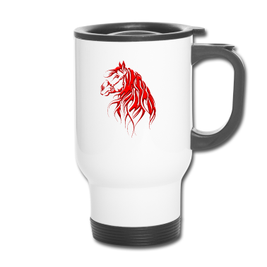 Pferde Thermobecher - Pferd - Pferd - Renntier