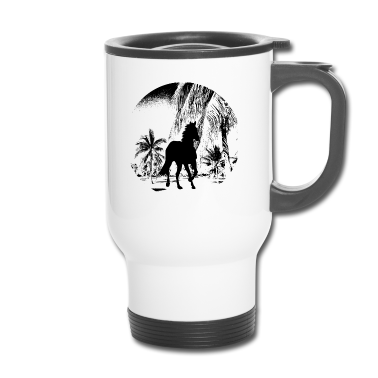 Pferde Thermobecher - Pferd Pferde Geschenk