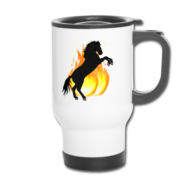 Pferde Thermobecher - Pferd Pferde Fantasy