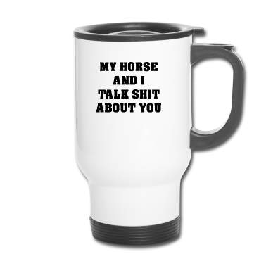 Pferde Thermobecher - Pferd