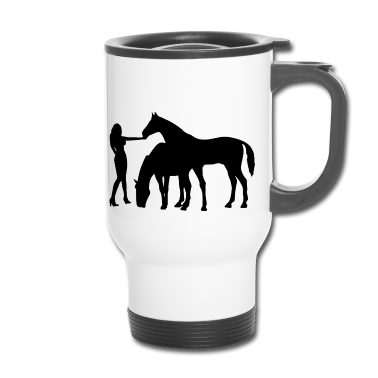 Pferde Thermobecher - Pferde