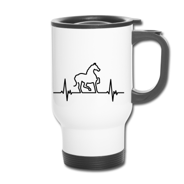 Pferde Thermobecher - Pferd