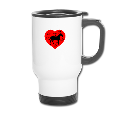 Pferde Thermobecher - Pferd