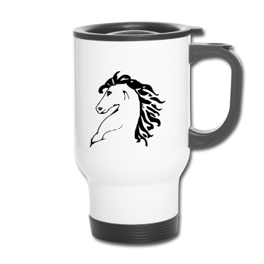 Pferde Thermobecher - Pferd