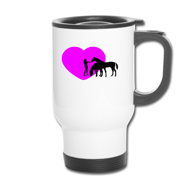 Pferde Thermobecher - Pferde