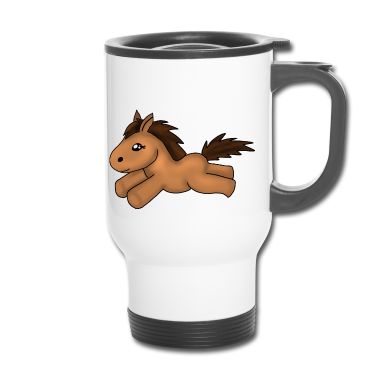 Pferde Thermobecher - Pferd