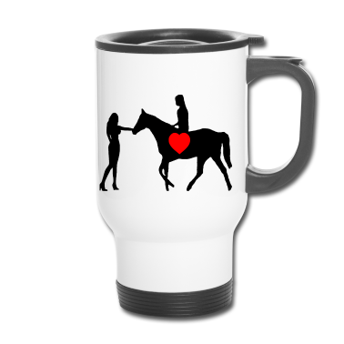 Pferde Thermobecher - Pferd