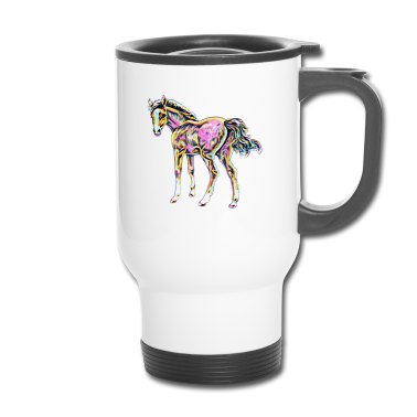 Pferde Thermobecher - Pferd