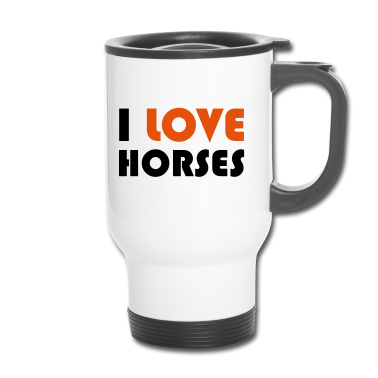 Pferde Thermobecher - Pferde