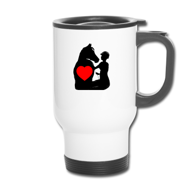 Pferde Thermobecher - Pferd