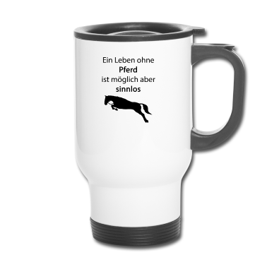 Pferde Thermobecher - Pferd