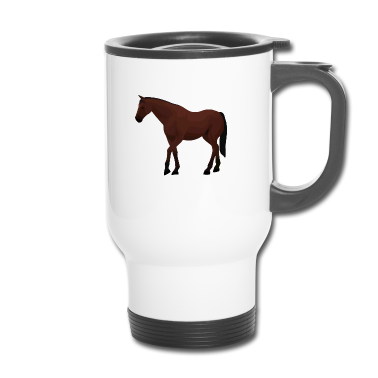 Pferde Thermobecher - Pferd
