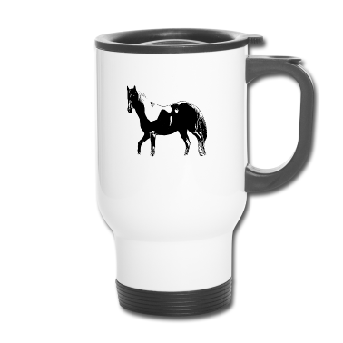 Pferde Thermobecher - Pferd