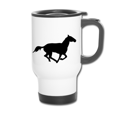 Pferde Thermobecher - pferd