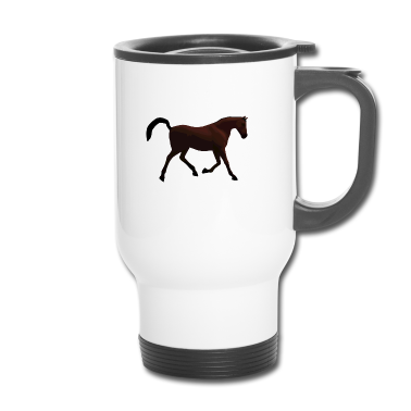 Pferde Thermobecher - Pferd