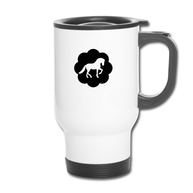 Pferde Thermobecher - Pferd