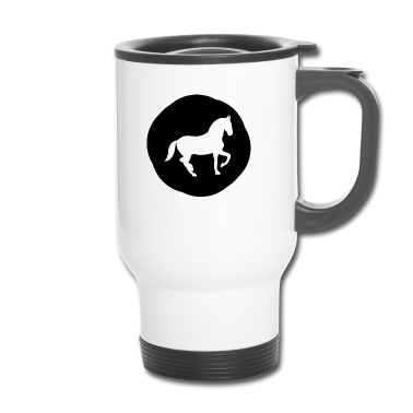 Pferde Thermobecher - Pferd