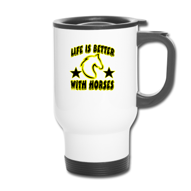 Pferde Thermobecher - Pferd