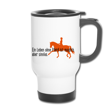 Pferde Thermobecher - Pferd