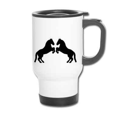 Pferde Thermobecher - pferde