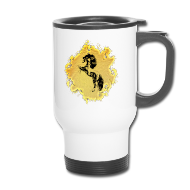 Pferde Thermobecher - Pferd