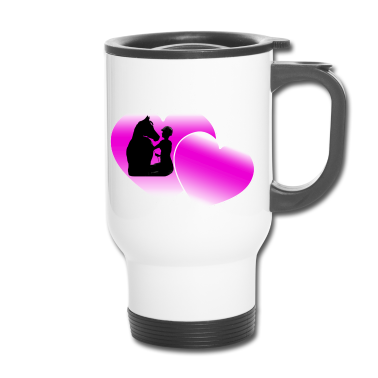 Pferde Thermobecher - Pferd