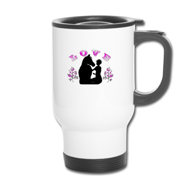 Pferde Thermobecher - Pferd