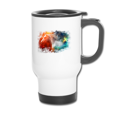 Pferde Thermobecher - Pferd