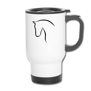 Pferde Thermobecher - Pferd