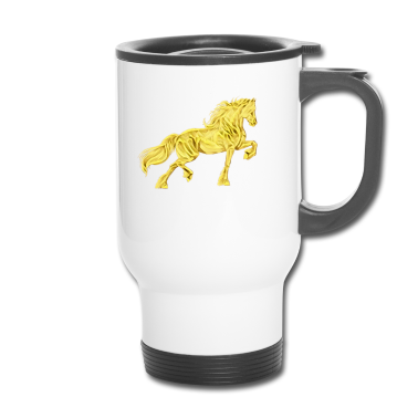 Pferde Thermobecher - Pferd
