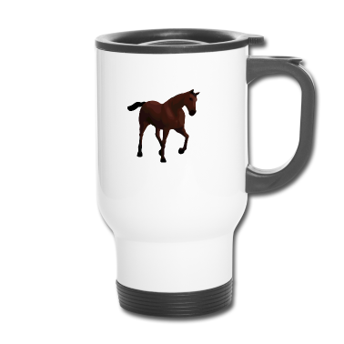 Pferde Thermobecher - Pferd