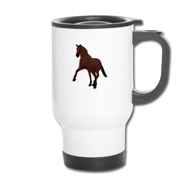 Pferde Thermobecher - Pferd
