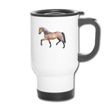 Pferde Thermobecher - Pferd