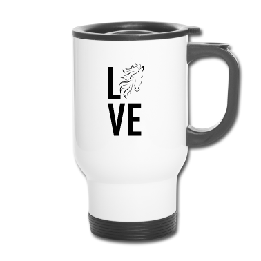 Pferde Thermobecher - Pferde