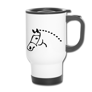Pferde Thermobecher - Pferd