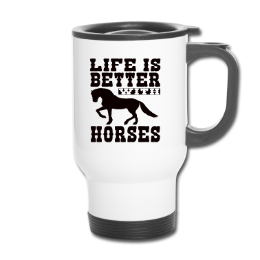 Pferde Thermobecher - Pferde