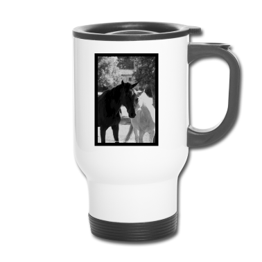 Pferde Thermobecher - Pferd