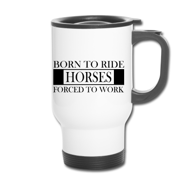 Pferde Thermobecher - Pferd