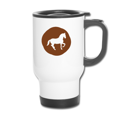 Pferde Thermobecher - Pferd